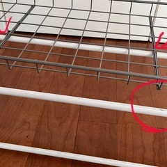 キッチンラック　鍋収納の画像