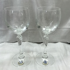 ☆ドリーム2号館☆ボヘミア　ワイングラスペア　開封未使用品の画像
