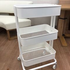 ワゴン イケア ロースコグ 43×31×78 店頭販売 南区花畑の画像