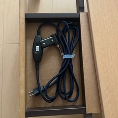 こたつテーブル　ナチュラルの画像