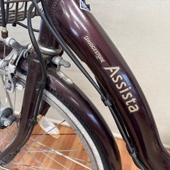 ブリヂストン　電動自転車　アシスタファイン　24インチ　A4FC18 2018年の画像