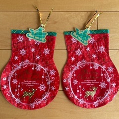 クリスマスラッピング袋セットの画像