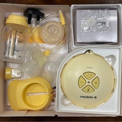 medela swing 自動搾乳機の画像