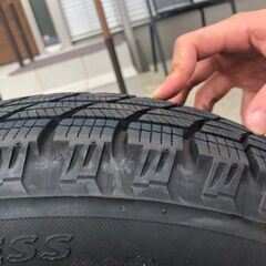 スタットレスタイヤ　145/80R13  4本セット　アルミホイル込みの画像