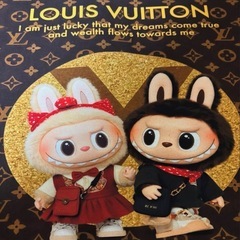 ラブブ ルイヴィトン マット ヴィトン LABUBUの画像