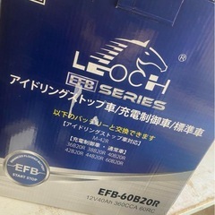 LEOCH EFB-60B20R 車用バッテリー 40Ahの画像