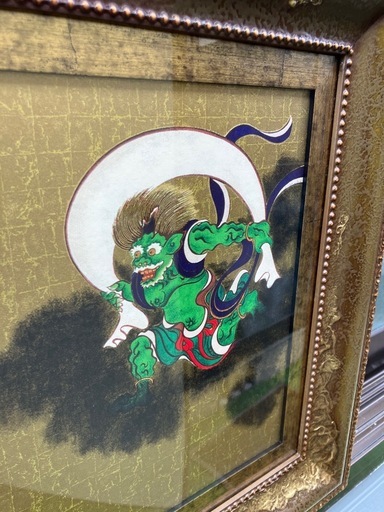 風神雷神図 作家名： 俵屋宗達