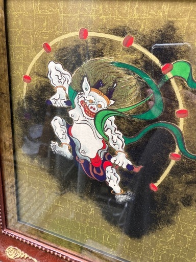 風神雷神図 作家名： 俵屋宗達