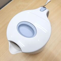 ティファール T-fal 電気ケトル 1.2L ジャスティンプラス KO340171 スカイブルー×ホワイト ケトル ポット やかん 札幌市 平岸店の画像