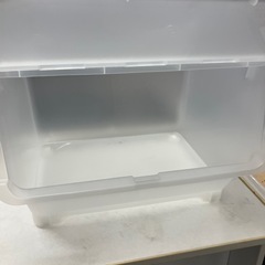 I2510-107 収納BOX 中古 キャスター付きの画像