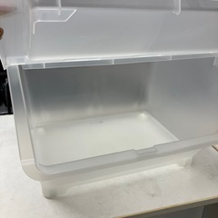 I2510-108 収納BOX 中古 キャスター付きの画像