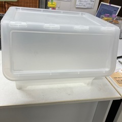 I2510-108 収納BOX 中古 キャスター付きの画像