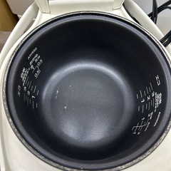 タイガー炊飯器　炊き立ての画像
