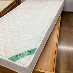 シングルベッド（引き出し付き）【町田市再生家具】251925 　ムスタリング製の画像