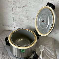 【Tiger】 タイガー魔法瓶 電子ジャー JHA-400A 4.0L 動作確認済み シルバー 厨房 厨房機器 店舗 店舗用品 ③ A0560の画像