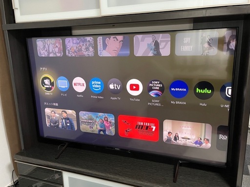 【取引中】SONY 4K液晶65インチテレビ　XRJ-65X905JJ