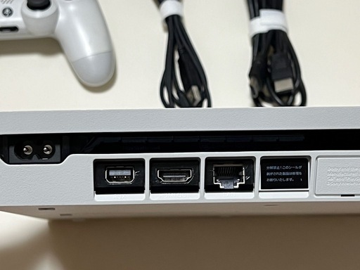 PS4本体+コントローラ1台+ケーブル