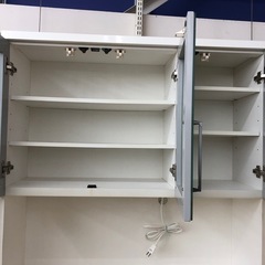【ドリーム川西店御来店限定】☆ジモティー見たよ♪割引☆  3枚扉ｵｰﾌﾟﾝﾎﾞｰﾄﾞ ブラウン クリーニング済み 【99560000027255】の画像
