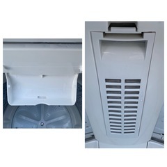 【札幌市内軒先配達無料】2019年製　YAMADA 5kg 洗濯機【YWM-T50G1】の画像
