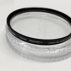 【未使用に近い】Canon 72ｍｍ スクリューインフィルターの画像