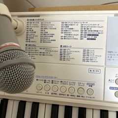 カシオ　光ナビゲーションキーボードの画像