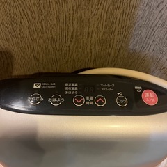 都市ガス用　小型ファンヒーターの画像