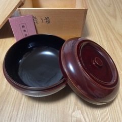 輪島塗　菓子器　の画像