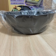 【天ぷら鍋】箱付き　未使用　両手段付　28cmの画像