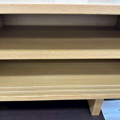 ★リユースのサカイ高崎店★TJ12970  テレビ台 ライトブラウン H36.5×D35×W110 クリーニング済みの画像
