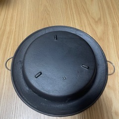 すき焼き鍋　鉄鍋の画像