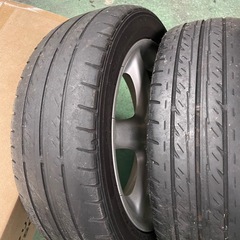 ラパンSS純正アルミホィール4本の画像