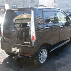 Ｈ24年式！ムーヴカスタムＸリミテッド！外装錆無しピカピカ！禁煙車！内装綺麗！車検2年付き！4ＷＤ！ＣＶＴ！ディスチャージヘッドランプ！フォグランプ！キーフリーシステム！プッシュスタート！ETC付き！ダイハツ純正ナビ！テレビ！バックカメラ！ＣＤ！ラジオ！アイドリングストップ！一般道30キロ走行テスト済み！機関足回り良好！支払い総額34.8万！の画像