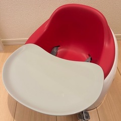 美品 bumbo バンボ ピンク ベビーチェアの画像