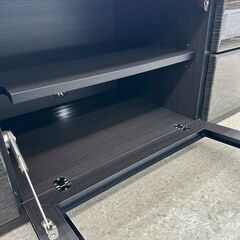 ★リユースのサカイ高崎店★TJ12974 (株)ニトリ テレビ台 黒 H46×D45×W150 クリーニング済みの画像