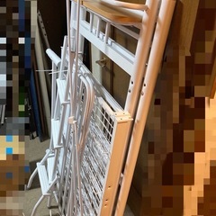 （お届けできます）白宮付ハイロフトベッド（コンセントなし）の画像