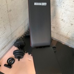 ダンベル&ベンチの画像