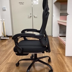 ワーキングチェア　リクライニング機能付き【町田市再生家具】　251926の画像