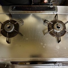 HARMAN グリル付き2口ガスコンロ　LW2269ASKSIRの画像