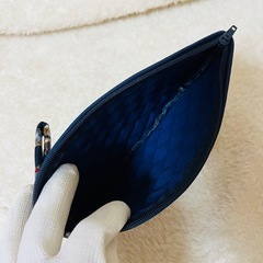 【新品】花柄 巾着 ポーチ リボン柄 小物ケース 袋の画像