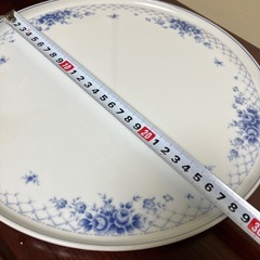 大きめのケーキ皿 平皿 28cmの画像