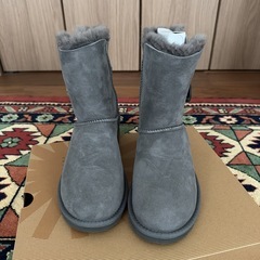 UGG W Bailey Button グレー 6(23センチ)の画像