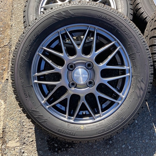 ⭐️イボ付ほぼ新品！超美品スタッドレス・ホイールセット165/65R14 ハスラー