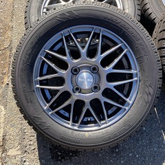 ⭐️イボ付ほぼ新品！超美品スタッドレス・ホイールセット165/65R14 ハスラーの画像