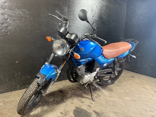 ★支払総額8.2万円★買取強化中！まずはカンタン無料査定！ ヤマハ YBR125 青 激安小型！ リアキャリア付き！ 低燃費！ カスタムベースに♪
