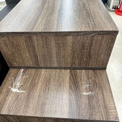★リユースのサカイ高崎店★TJ12977  テレビ台 茶 H39×D40×W120 クリーニング済みの画像