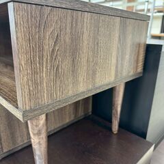 ★リユースのサカイ高崎店★TJ12977  テレビ台 茶 H39×D40×W120 クリーニング済みの画像
