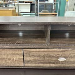 ★リユースのサカイ高崎店★TJ12977  テレビ台 茶 H39×D40×W120 クリーニング済みの画像