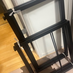 ニトリ　ローテーブル　ステイン家具の画像