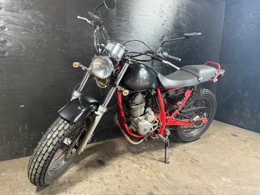 ★支払総額15.8万円★関東圏内即日配送可能！ 全車走行テスト済みです！ ホンダ FTR223 黒 MC34 社外マフラー！ パワフィル！ 社外テール！ スカチェーン！カスタムベースに♪