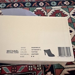 MICHAEL KORS SHAW MULE トフィー 6Mの画像